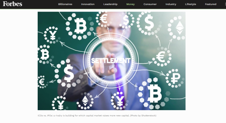 man touching a button with text "settlement"  