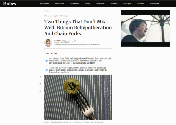 A story featured in Forbes magazine