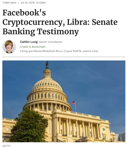 Facebook's Cryptocurrency