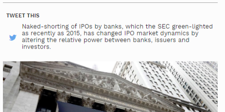 Naked Shorting In The Uber IPO Forbes Article