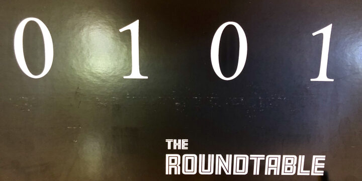 black sheet with "0101" text